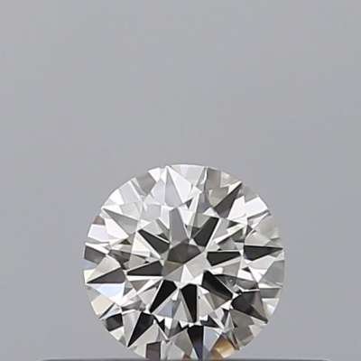 Certified Diamond GIA Carats 0.18 Color G Clarity VVS2  EX  EX  EX Fluorescence NON Brown No Milky No EyeClean 100%