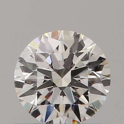 Certified Diamond IGI Carats 0.45 Color F Clarity VS2  EX  EX  EX Fluorescence FNT Brown No Green No Milky No EyeClean 100%