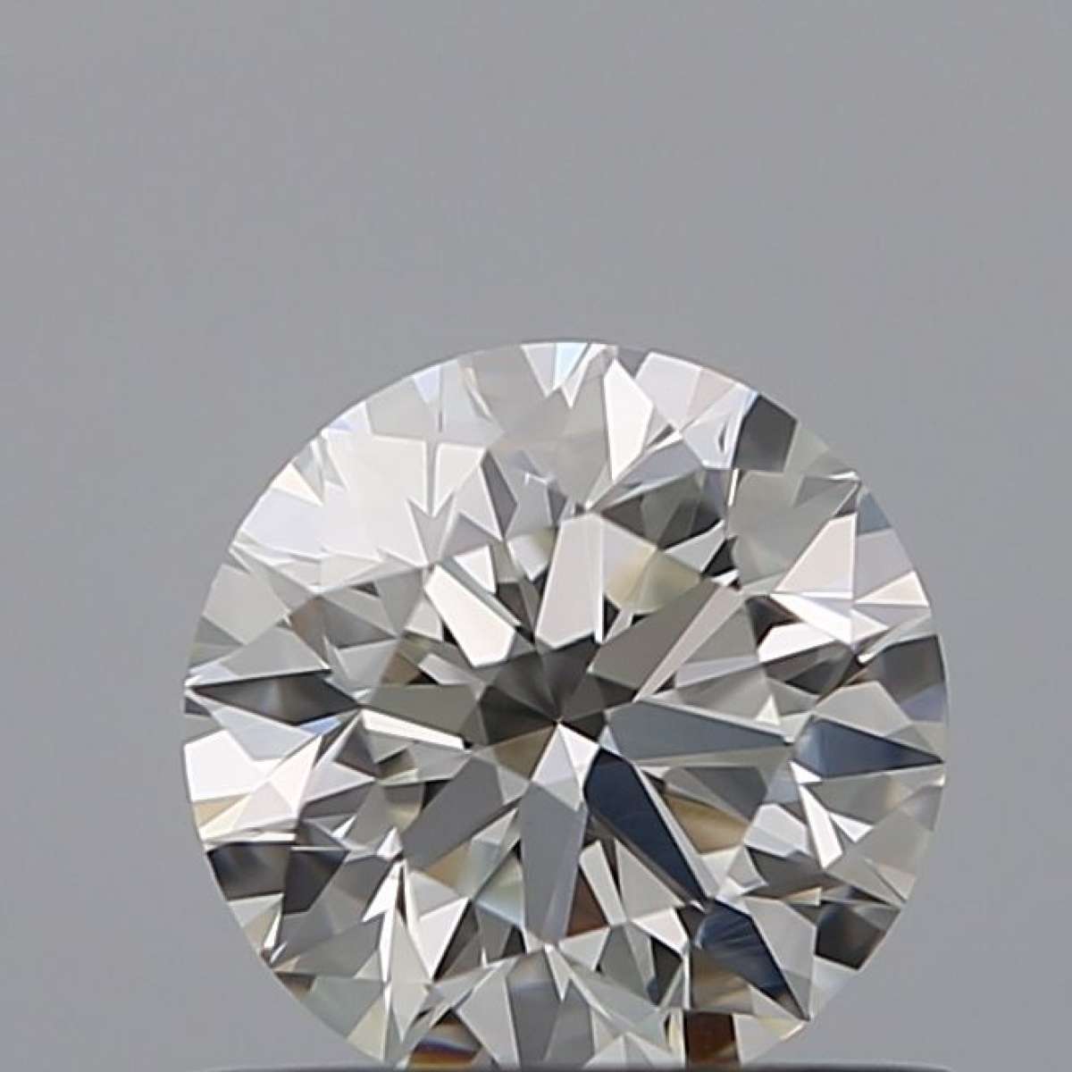 Certified Diamond GIA Carats 0.6 Color H Clarity VVS2  EX  EX  EX Fluorescence NON Brown No Milky No EyeClean 100%