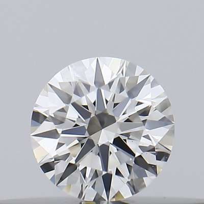 Certified Diamond GIA Carats 0.15 Color H Clarity VS2  EX  EX  EX Fluorescence FNT Brown No Green No Milky No EyeClean 100%