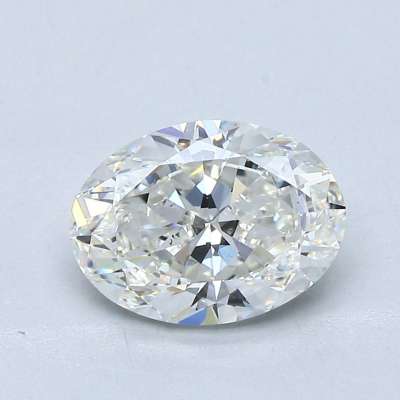 Certified Diamond GIA Carats 1.7 Color H Clarity SI1  -  EX  EX Fluorescence NON Brown No Green No Milky No EyeClean 100%