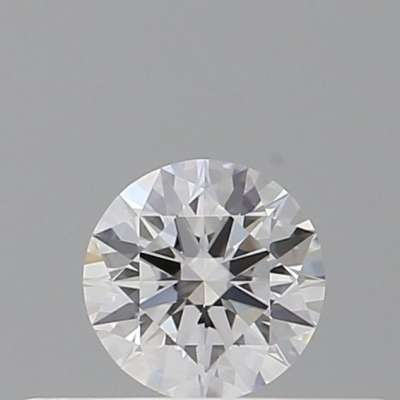 Certified Diamond GIA Carats 0.23 Color D Clarity VVS1  EX  EX  EX Fluorescence NON Brown No Green No Milky No EyeClean 100%
