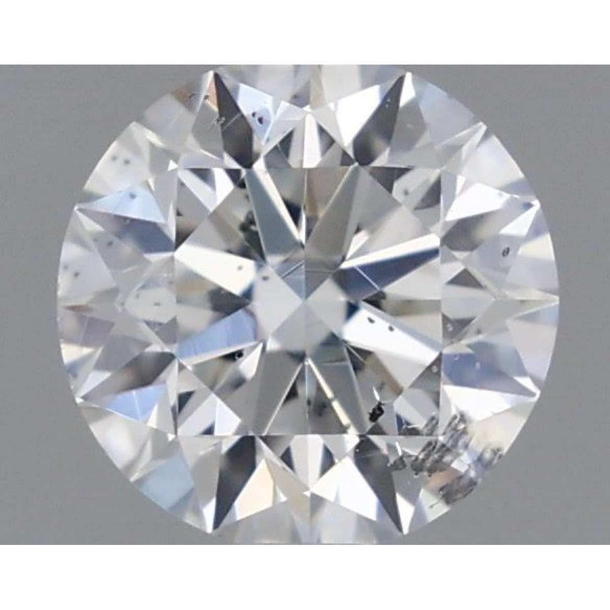 Certified Diamond IGI Carats 0.41 Color E Clarity SI2  EX  EX  VG Fluorescence NON Brown No Green No Milky No EyeClean 100%