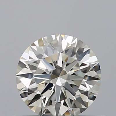 Certified Diamond IGI Carats 0.42 Color H Clarity VVS1  EX  EX  EX Fluorescence NON Brown No Milky No EyeClean 100%