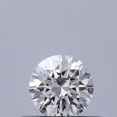 Certified Diamond GIA Carats 0.27 Color F Clarity VVS1  EX  EX  EX Fluorescence NON Brown No Milky No EyeClean 100%