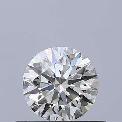 Certified Diamond IGI Carats 0.44 Color H Clarity VVS2  EX  EX  EX Fluorescence NON Brown No Milky No EyeClean 100%