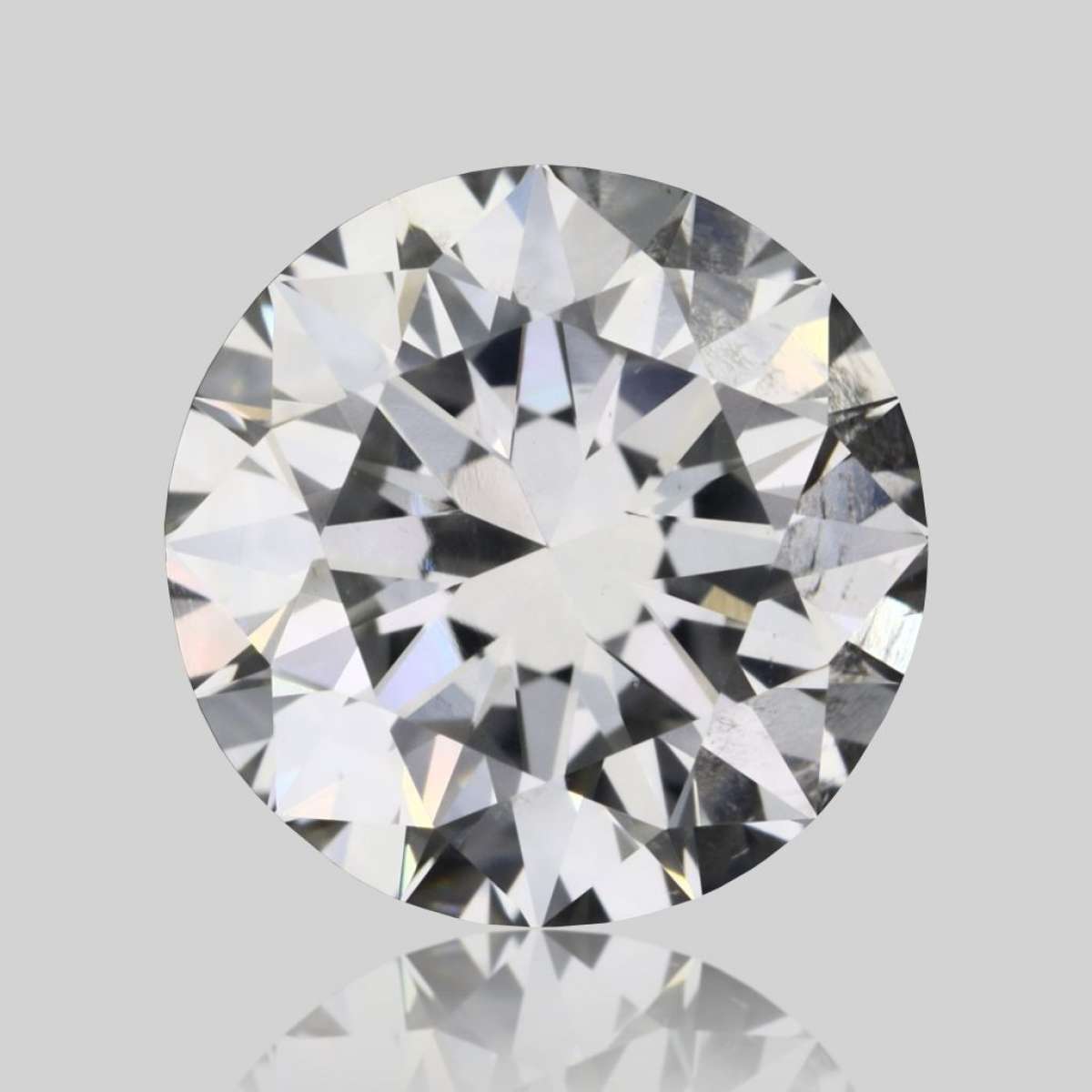 Certified Diamond HRD Carats 1.2 Color H Clarity VS2  VG  EX  EX Fluorescence NON Brown No Green No Milky No EyeClean 100%