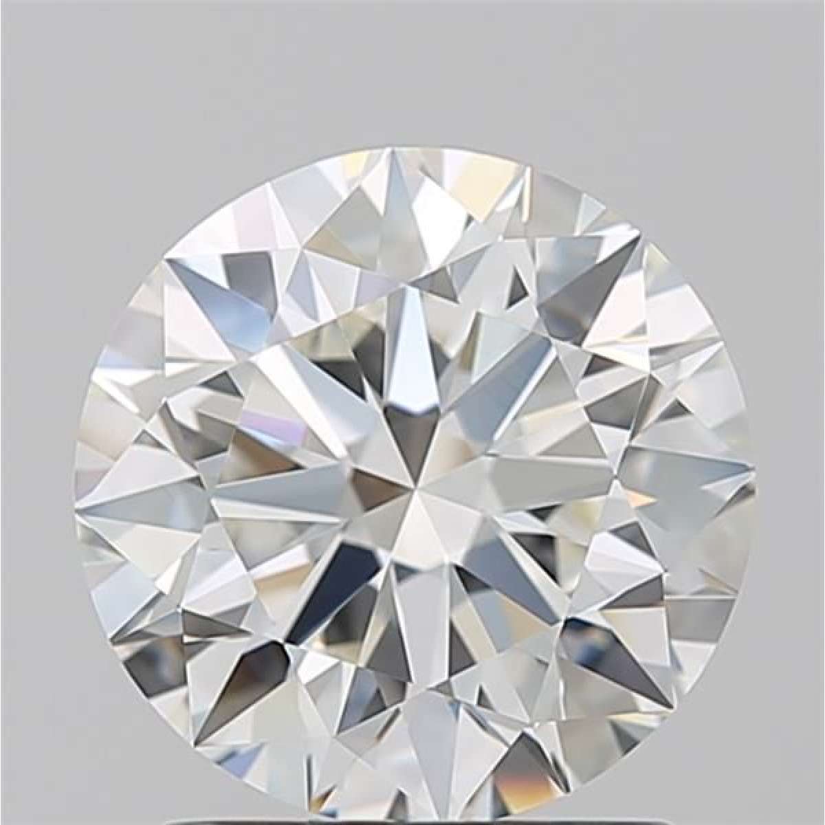 Certified Diamond GIA Carats 1.8 Color H Clarity VVS2  EX  EX  EX Fluorescence MED Brown No Milky No EyeClean 100%