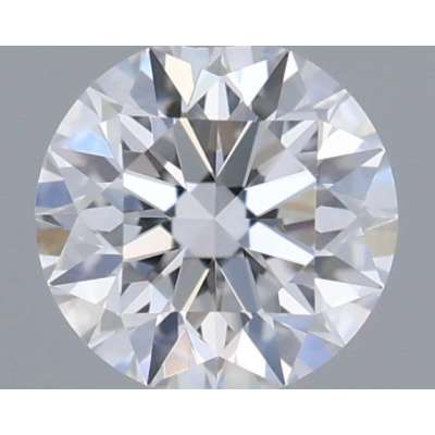 Certified Diamond GIA Carats 0.3 Color D Clarity VVS1  EX  EX  EX Fluorescence FNT Brown No Green No Milky No EyeClean 100%