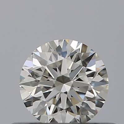 Certified Diamond IGI Carats 0.37 Color F Clarity VVS1  EX  EX  EX Fluorescence NON Brown No Milky No EyeClean 100%