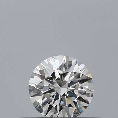 Certified Diamond GIA Carats 0.26 Color E Clarity VVS1  EX  EX  EX Fluorescence NON Brown No Green No Milky No EyeClean 100%