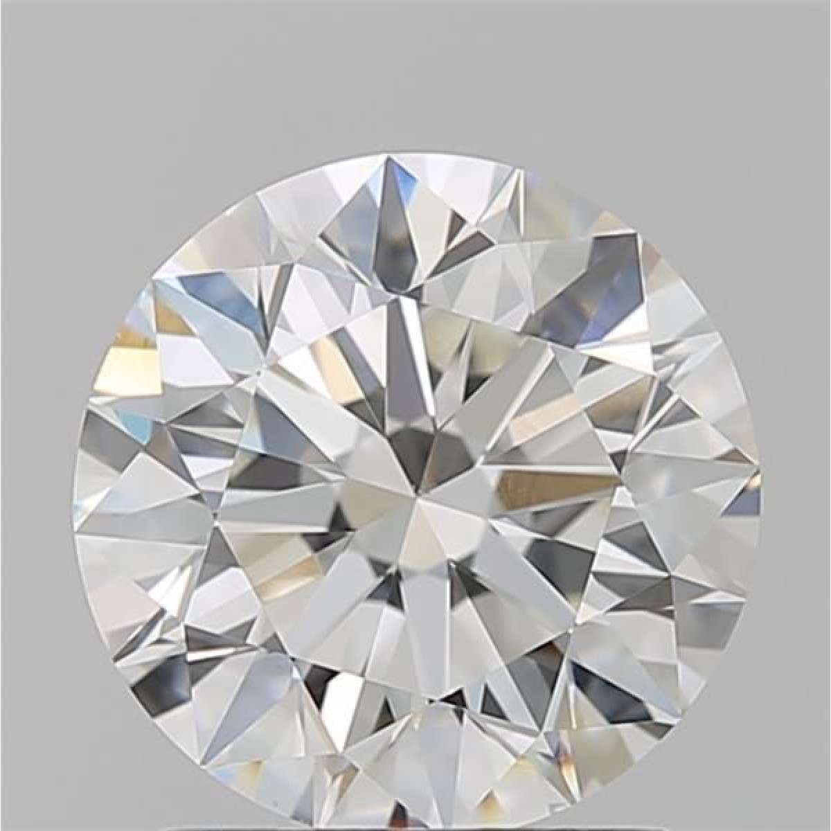 Certified Diamond GIA Carats 1.8 Color H Clarity VS2  EX  EX  EX Fluorescence NON Brown No Milky No EyeClean 100%