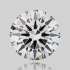 Certified Diamond GIA Carats 0.34 Color H Clarity VS1  EX  EX  EX Fluorescence NON Brown No Green No Milky No EyeClean 100%