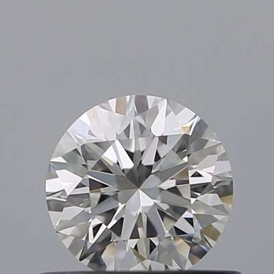 Certified Diamond GIA Carats 0.5 Color E Clarity VVS1  EX  EX  EX Fluorescence MED Brown No Green No Milky No EyeClean 100%