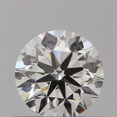Certified Diamond IGI Carats 0.46 Color H Clarity VVS2  EX  EX  EX Fluorescence NON Brown No Green No Milky No EyeClean 100%