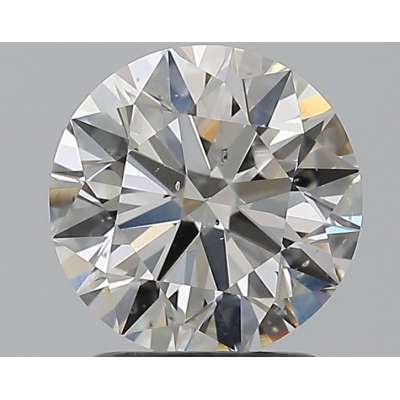 Diamante Certificato GIA Carati 1.7 Colore H Purezza SI1  EX  EX  EX Fluorescenza FNT Brown No Green No Milky No EyeClean 100%