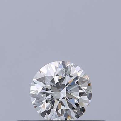 Certified Diamond GIA Carats 0.25 Color D Clarity VVS2  EX  EX  EX Fluorescence NON Brown No Green No Milky No EyeClean 100%